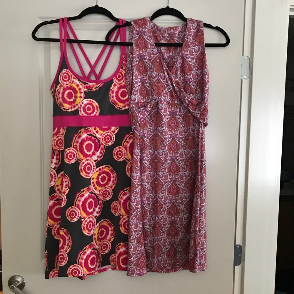 Prana and Soybu Athletic Dresses M/L 2 for 1